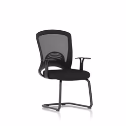 Dynamic Astro Mesh Back Visitor Chair Cantilever Leg Bespoke Fabric Se