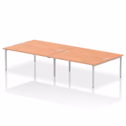 Dynamic Impulse W3600 x D1600 x H750mm Back to Back 4 Person Bench Des