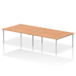 Dynamic Impulse W3600 x D1600 x H750mm Back to Back 4 Person Bench Des