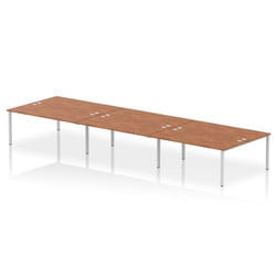 Dynamic Impulse W5400 x D1600 x H750mm Back to Back 6 Person Bench Des