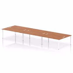 Dynamic Impulse W5400 x D1600 x H750mm Back to Back 6 Person Bench Des