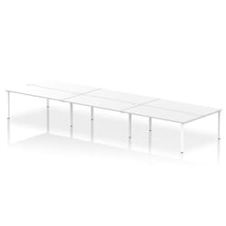 Dynamic Impulse W5400 x D1600 x H750mm Back to Back 6 Person Bench Des