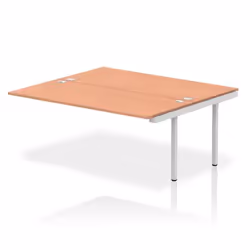 Dynamic Impulse W1800 x D1600 x H750mm Back to Back Bench Desk 2 Perso
