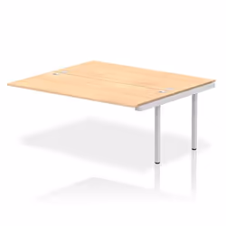 Dynamic Impulse W1800 x D1600 x H750mm Back to Back Bench Desk 2 Perso