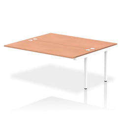 Dynamic Impulse W1800 x D1600 x H750mm Back to Back Bench Desk 2 Perso