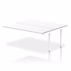 Dynamic Impulse W1800 x D1600 x H750mm Back to Back Bench Desk 2 Perso