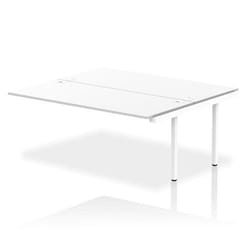 Dynamic Impulse W1800 x D1600 x H750mm Back to Back Bench Desk 2 Perso