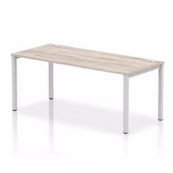 Dynamic Impulse W1800 x D800 x H750mm Single Row Bench Desk With Cable