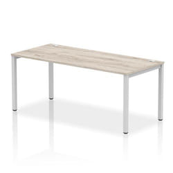 Dynamic Impulse W1800 x D800 x H750mm Single Row Bench Desk With Cable