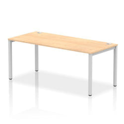 Dynamic Impulse W1800 x D800 x H750mm Single Row Bench Desk With Cable