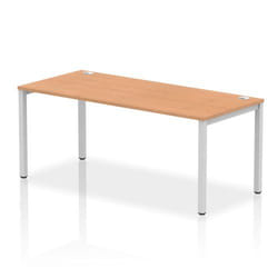 Dynamic Impulse W1800 x D800 x H750mm Single Row Bench Desk With Cable