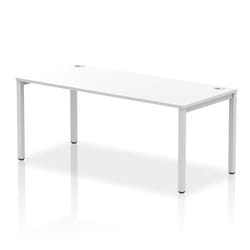 Dynamic Impulse W1800 x D800 x H750mm Single Row Bench Desk With Cable