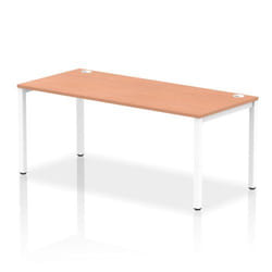 Dynamic Impulse W1800 x D800 x H750mm Single Row Bench Desk With Cable