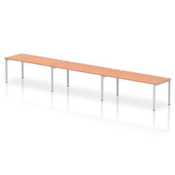 Dynamic Impulse W5400 x D800 x H750mm Single Row 3 Person Bench Desk C