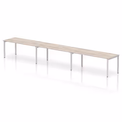 Dynamic Impulse W5400 x D800 x H750mm Single Row 3 Person Bench Desk C
