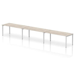 Dynamic Impulse W5400 x D800 x H750mm Single Row 3 Person Bench Desk C