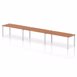 Dynamic Impulse W5400 x D800 x H750mm Single Row 3 Person Bench Desk C