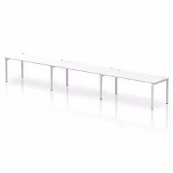 Dynamic Impulse W5400 x D800 x H750mm Single Row 3 Person Bench Desk C