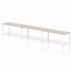 Dynamic Impulse W5400 x D800 x H750mm Single Row 3 Person Bench Desk C