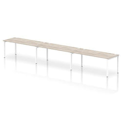 Dynamic Impulse W5400 x D800 x H750mm Single Row 3 Person Bench Desk C