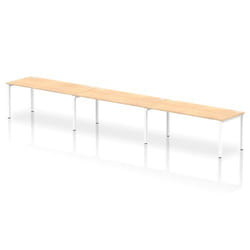 Dynamic Impulse W5400 x D800 x H750mm Single Row 3 Person Bench Desk C