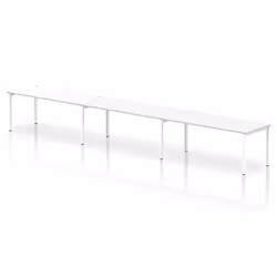Dynamic Impulse W5400 x D800 x H750mm Single Row 3 Person Bench Desk C