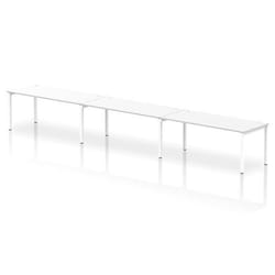 Dynamic Impulse W5400 x D800 x H750mm Single Row 3 Person Bench Desk C