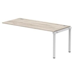 Dynamic Impulse W1800 x D800 x H750 Single Row Bench Desk Extension Ki