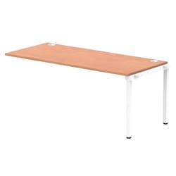 Dynamic Impulse W1800 x D800 x H750 Single Row Bench Desk Extension Ki