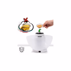 Duronic Popcorn Maker POP50-WE | Hot Air Corn Popper | Make Homemade Healthy Oil-Free Popcorn | Low Calorie Snacking | Comes with Measuring Cup a