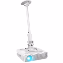 Duronic PB08XL Projector Mount, XL Ceiling/Wall Bracket, 10kg Capacity, Universal, Heavy Duty, Fittings Included, Rotate 360