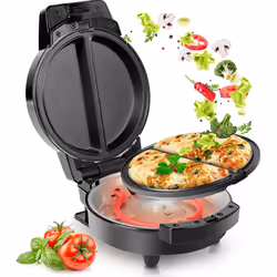 Duronic OM60 Omelette Maker, 2x Egg Cooker, Non-Stick Deep-Fill Removable Cooking Plates, 600W, Make Quick & Easy Omelettes f ...