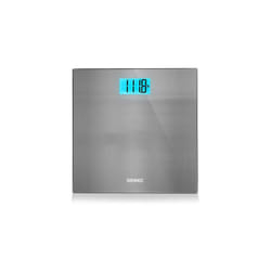 Duronic Digital Bathroom Body Scales BS103 | Measures Body Weight in Kilograms, Pounds and Stones | Stainless-Steel Design | Step-On Activation |