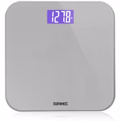 Duronic BS603, Electronic personal scale, 180 kg, Grey, 5 kg, kg, lb, ST, LCD