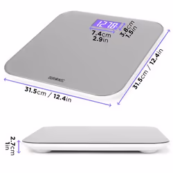 Duronic BS603 personal scale Grey Electronic personal scale