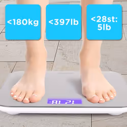 Duronic BS603 personal scale Grey Electronic personal scale