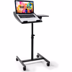Duronic WPS17 Projector Stand/Sit-Stand Desk, Multi-Use Video Projector Floor Table, Ergonomic Desk, Adjustable Height, 2-Way ...
