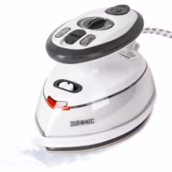 Duronic Si3 Mini Steam Iron, Small Compact Travel Steamer, Ideal Quilting Iron, Dual Voltage 400W, 35ml Capacity, Includes Ju ...