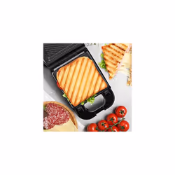 Duronic Waffle Maker WM32, Deep Fill Single Waffle Iron with DETACHABLE PLATES, 650W, Non-Stick for Easy Cleaning