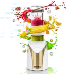 Duronic Personal Blender BL540, Mini Blender with 2 Bottles, 500W Electric Sports Blender, Make Smoothies and Shakes - white