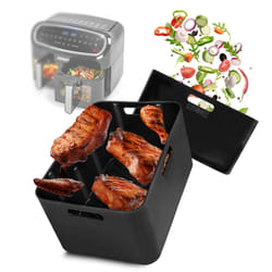 Duronic Silicone Air Fryer Liners AFL1 Reusable Air Fryer Liner Nonstick Inserts for Air Fryers AF24 AF34, Ninja AF400UK Premium Cooking Accessories