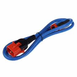 ACT Powercord C13 IEC Lock+ - C14 IEC Lock Dual Locking blue 1.5 m, PC3621 - Additional view 2