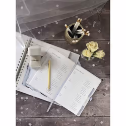 Busy B Wedding to Do Book - A5 Size White & Gold Wedding Organiser,1345,One Size