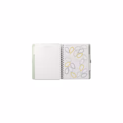 Baby B Baby Journal with Pockets and Stickers, Neutral, Grey