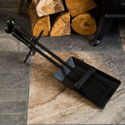Shovel Brush Companion Set Fireplace Tools Iron