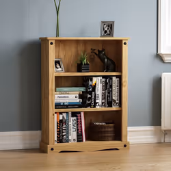 Corona 3 Tier Bookcase Shelf Library Storage Display