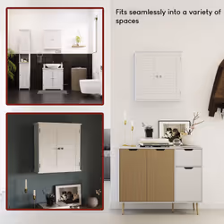 Liano 2 Door Wall Cabinet Bathroom Storage Unit