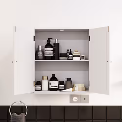 Liano 2 Door Wall Cabinet Bathroom Storage Unit