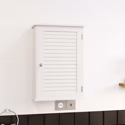 Liano 1 Door Wall Cabinet Bathroom Storage Unit