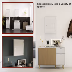 Liano 1 Door Wall Cabinet Bathroom Storage Unit